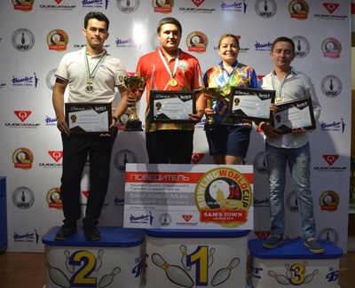 В Узбекистане завершился Национальный Отборочный Турнир на 54-й Кубок Мира QubicaAMF по боулингу